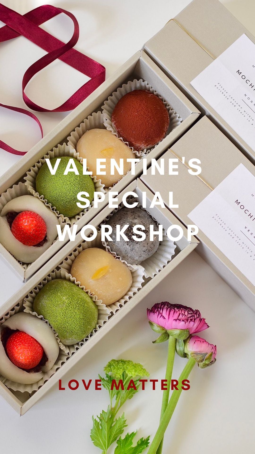 Mochi Workshop - Valentine's Special