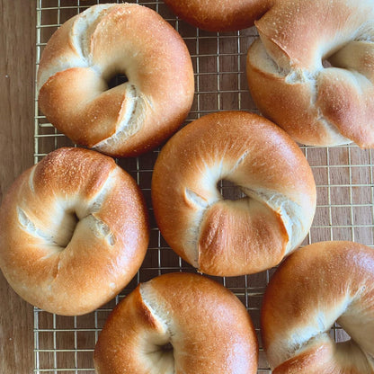 ベーグルワークショップ｜Bagel-Making Workshop  | Tuesday, January 20 | 10:30 AM (3 hours) Lunch included · Take-home dough provided
